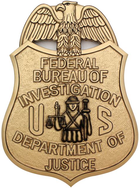 do fbi agents carry badges.